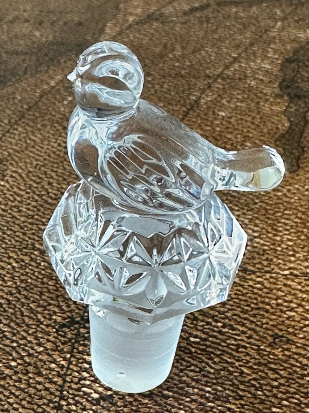 Vintage Hofbauer Byrdes Perfume Bottle Top